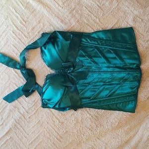Teal Corset
